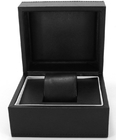 Contenitore di orologio di cuoio degli uomini di colore timbrati di rivestimento con il ODM dell'OEM di logo disponibile