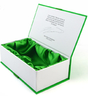 I contenitori di regalo rigidi pieghevoli del cartone di nozze con l'abitudine del coperchio hanno stampato