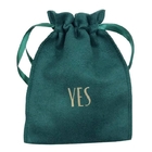 sacchetto cosmetico del cordone di 25x30cm, borsa su ordinazione dell'imballaggio del regalo dei gioielli
