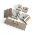 Inserzioni della schiuma della scatola di Flip Top Ivory Jewelry Gift senza piombo per Ring Pendant