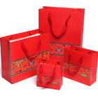 Le borse laminate del regalo di carta patinata con il ODM dell'OEM delle maniglie hanno sostenuto