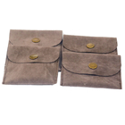 Peso leggero della borsa del sacchetto della busta dei gioielli del velluto di Microfiber