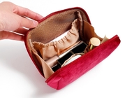 Piccolo borsa di trucco ricamata velluto cosmetico multicolore della borsa di viaggio