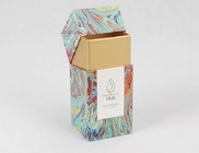 Piegatura piana cosmetica di carta del contenitore di regalo del ODM dell'OEM per la crema facciale