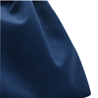 sacchetto blu scuro del regalo del velluto della borsa del regalo del cordone del tessuto di 10x15cm con il motivo del nastro