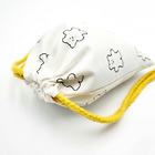 Borse d'imballaggio del regalo del cordone del tessuto della borsa del cotone di Bean Rice Packing Bag Drawstring di consegna della tela di Eco della borsa di Candy del regalo