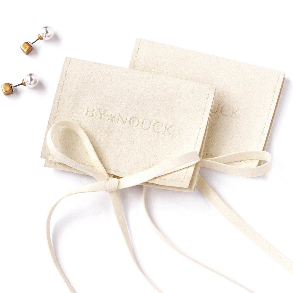 La borsa di Mini Suede Jewelry Pouches Envelope di colore del campione impermeabilizza con la falda