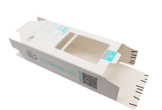 contenitore di imballaggio bianco della carta di colore di stoccaggio del caricatore con il chiaro ODM dell'OEM della finestra