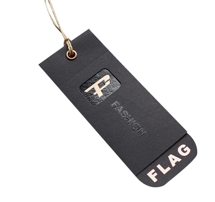 Spessore di lusso di Matte Custom Apparel Hang Tags 350gsm 700gsm